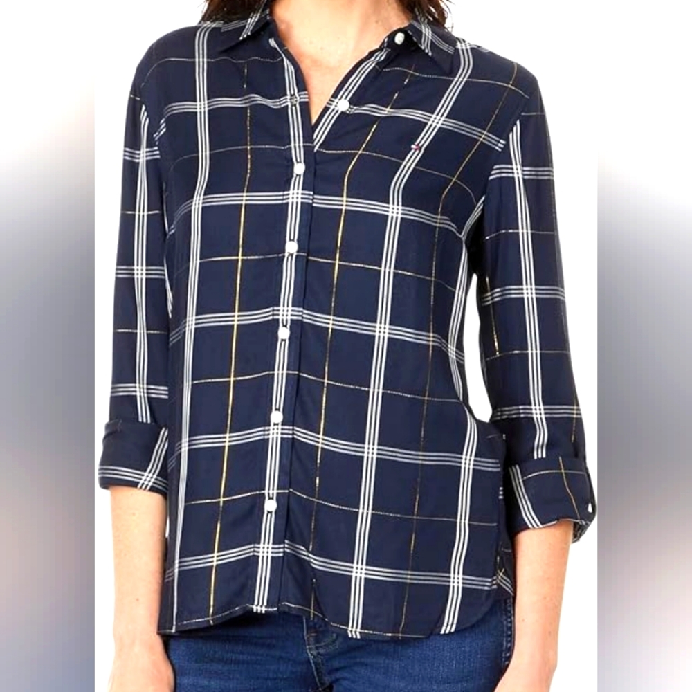 Tommy Hilfiger Button Down Shirt Size L